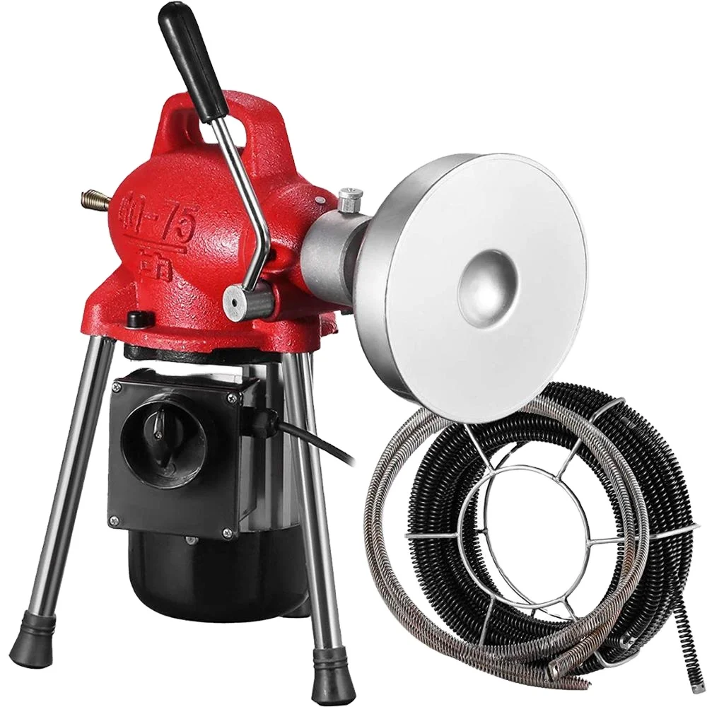 Drain Pipe Cleaning Machine Electric Sewer Drainage Dredge Pipeline Cleaning Machine Tool Professional Tools Household
Drain Pipe Cleaning Machine Electric Sewer Drainage Dredge Pipeline Cleaning Machine Tool Professional Tools Household