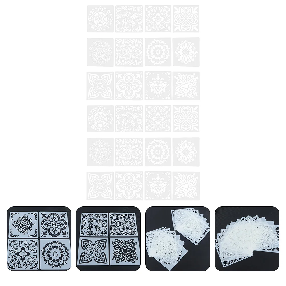 24 Pcs Painting Template DIY Drawing Flowers Children Education Toy Supplies for Bread The Pet Templates Tools
24 Pcs Painting Template DIY Drawing Flowers Children Education Toy Supplies for Bread The Pet Templates Tools