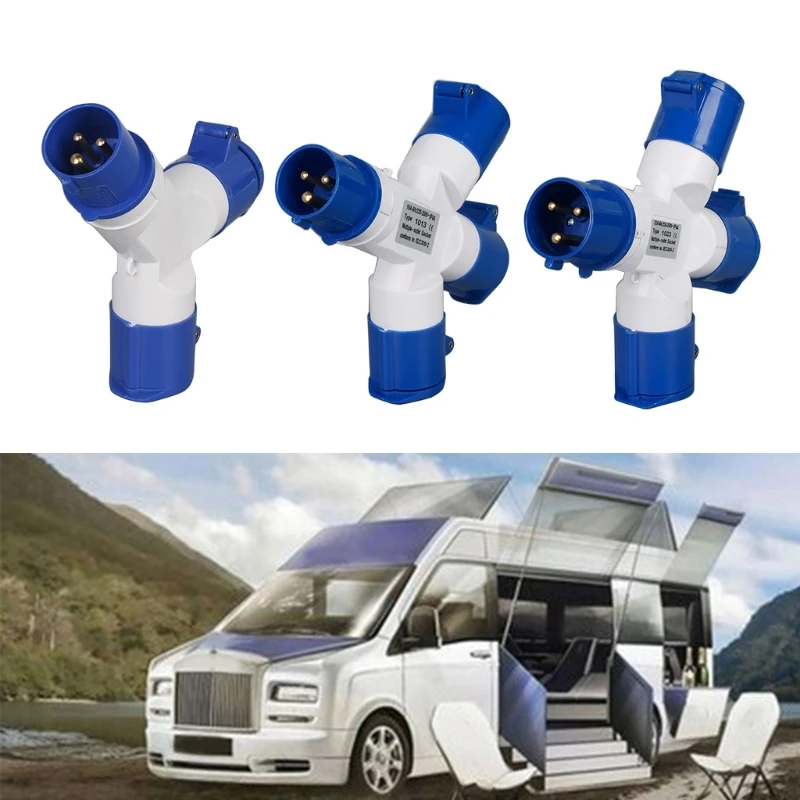16A Штекерная розетка Splitter Mains Electric Hook Up 220V Motorhome Caravans Boats R2LC
16A Штекерная розетка Splitter Mains Electric Hook Up 220V Motorhome Caravans Boats R2LC