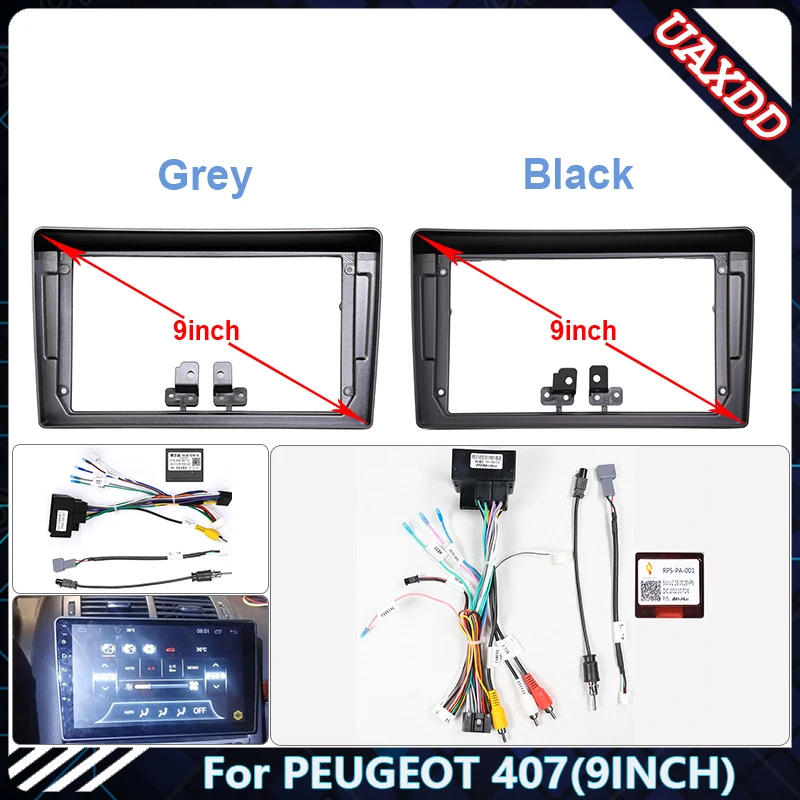Автомобильная магнитола для 2005-2008 PEUGEOT 407(9 дюймов), облицовка, Android, GPS, MP5, стереопроигрыватель, 2 Din, установка головной панели, панели, приборной панели
Автомобильная магнитола для 2005-2008 PEUGEOT 407(9 дюймов), облицовка, Android, GPS, MP5, стереопроигрыватель, 2 Din, установка головной панели, панели, приборной панели