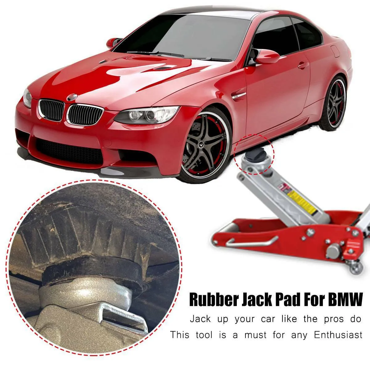 Car Jack Rubber Pad Frame Protector Adapter Jacking Tool Pinch Weld Side Lifting Disk Fits For BMW 1 Series E81/E82
Car Jack Rubber Pad Frame Protector Adapter Jacking Tool Pinch Weld Side Lifting Disk Fits For BMW 1 Series E81/E82