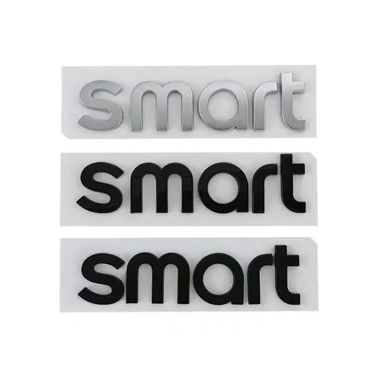 1PC 3D ABS Plastic Smart Car Letter Sticker Side Logo Tail Door Badge Auto Rear Trunk Emblem Decal Styling Accessories
1PC 3D ABS Plastic Smart Car Letter Sticker Side Logo Tail Door Badge Auto Rear Trunk Emblem Decal Styling Accessories