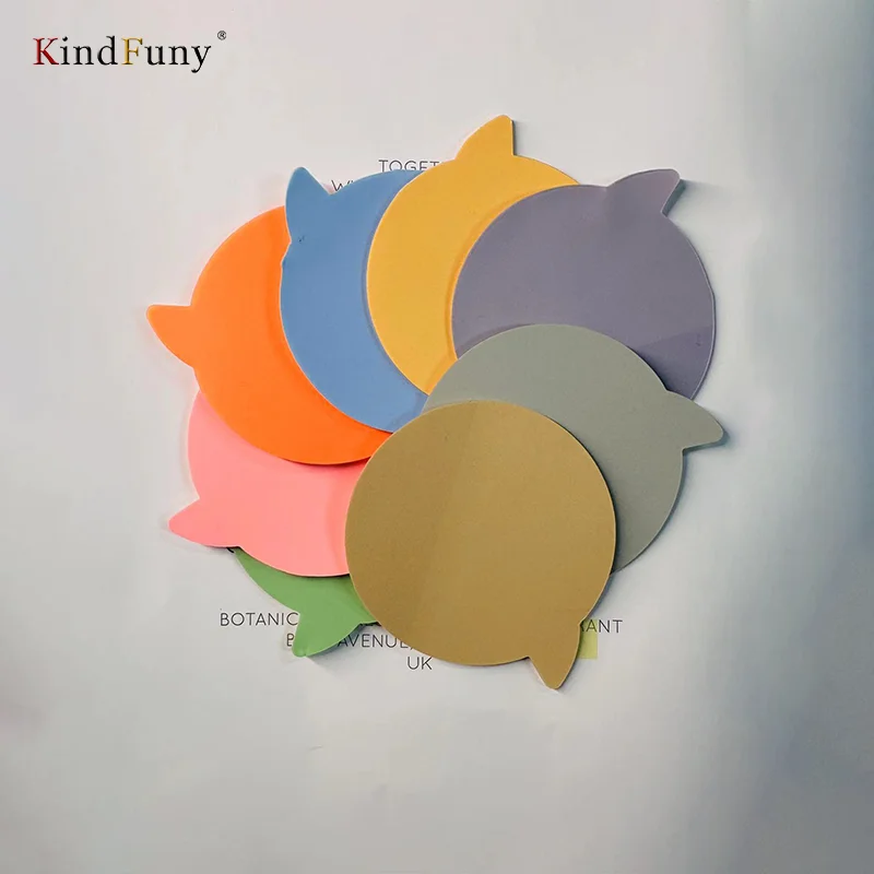

KindFuny 160 sheets Sticky Notes Cute Cartoon Colorful Memo Pad Ins Kawaii Stationery Memo Message Paper School