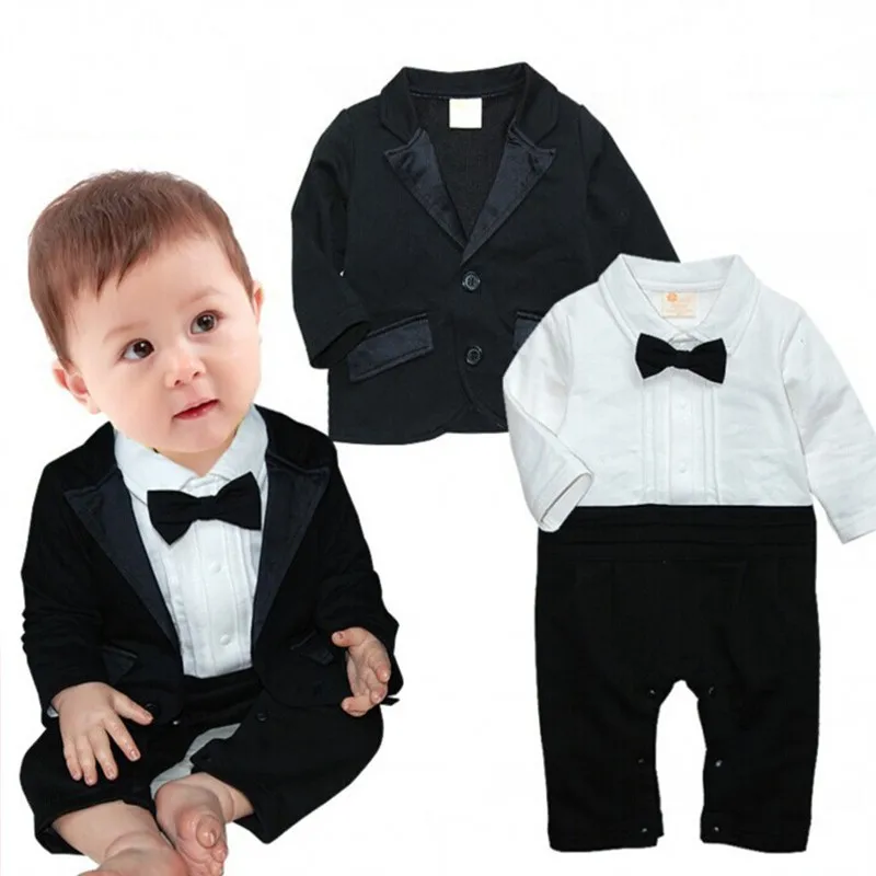 newborn clothes for Boys Formal Sets Wedding First Birthday Gentlemen Boys Romper Coat Infant conjunto invierno niño 
newborn clothes for Boys Formal Sets Wedding First Birthday Gentlemen Boys Romper Coat Infant conjunto invierno niño