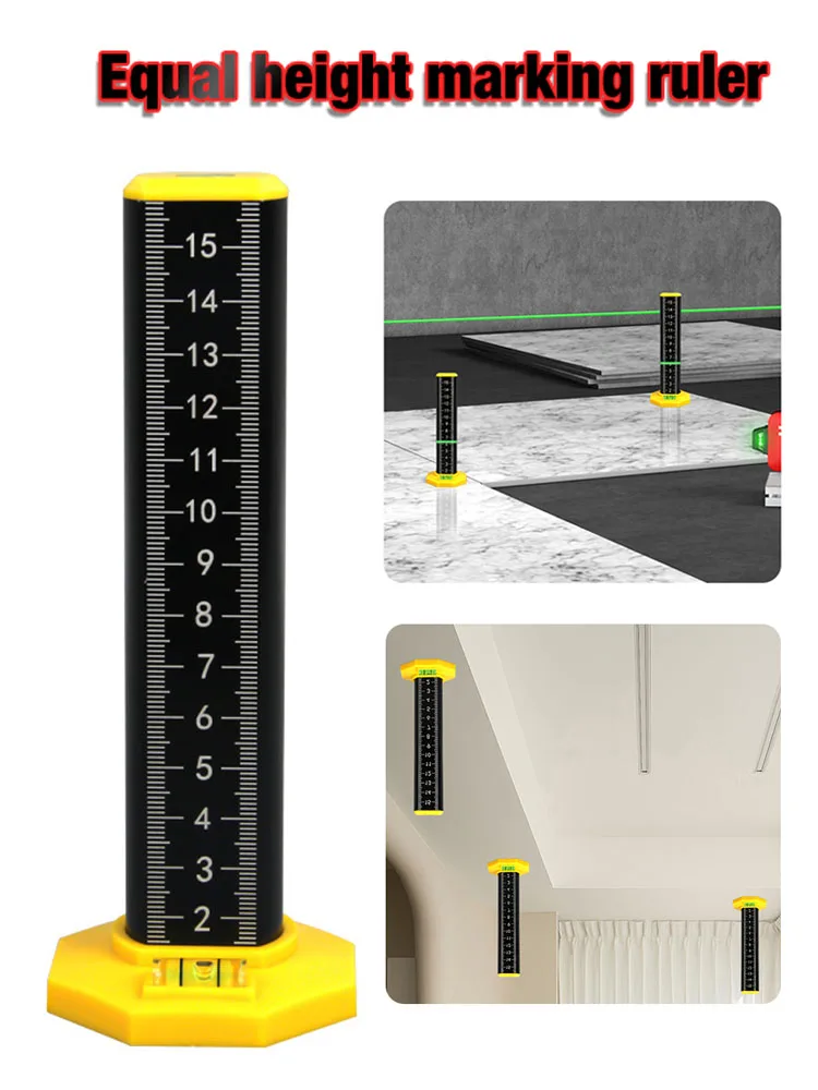 

Light Steel Keel Leveling Artifact Ceiling Leveling Special Ruler Equal Height Ruler Gradienter Stick Wall Lay Floor Tiles Tool