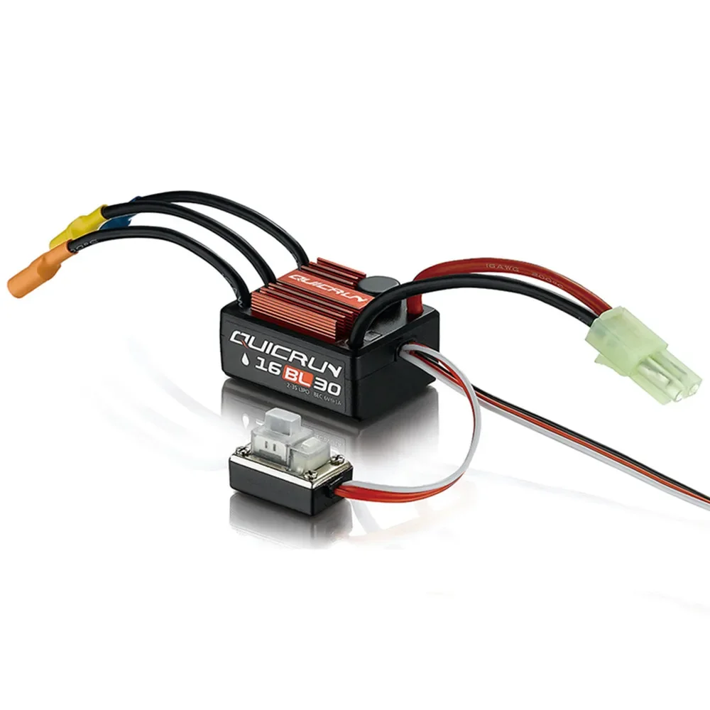 

1pcs Original Hobbywing QuicRun 16BL30 30A Brushless ESC For 1/16 On-road / Off-road / Buggy /Monster RC Car WP-16BL30