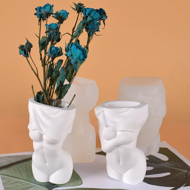Female Vase Silicone Pot Resin Mold DIY Manual Flowerpot Pen Container Concrete Cement Mould
Female Vase Silicone Pot Resin Mold DIY Manual Flowerpot Pen Container Concrete Cement Mould