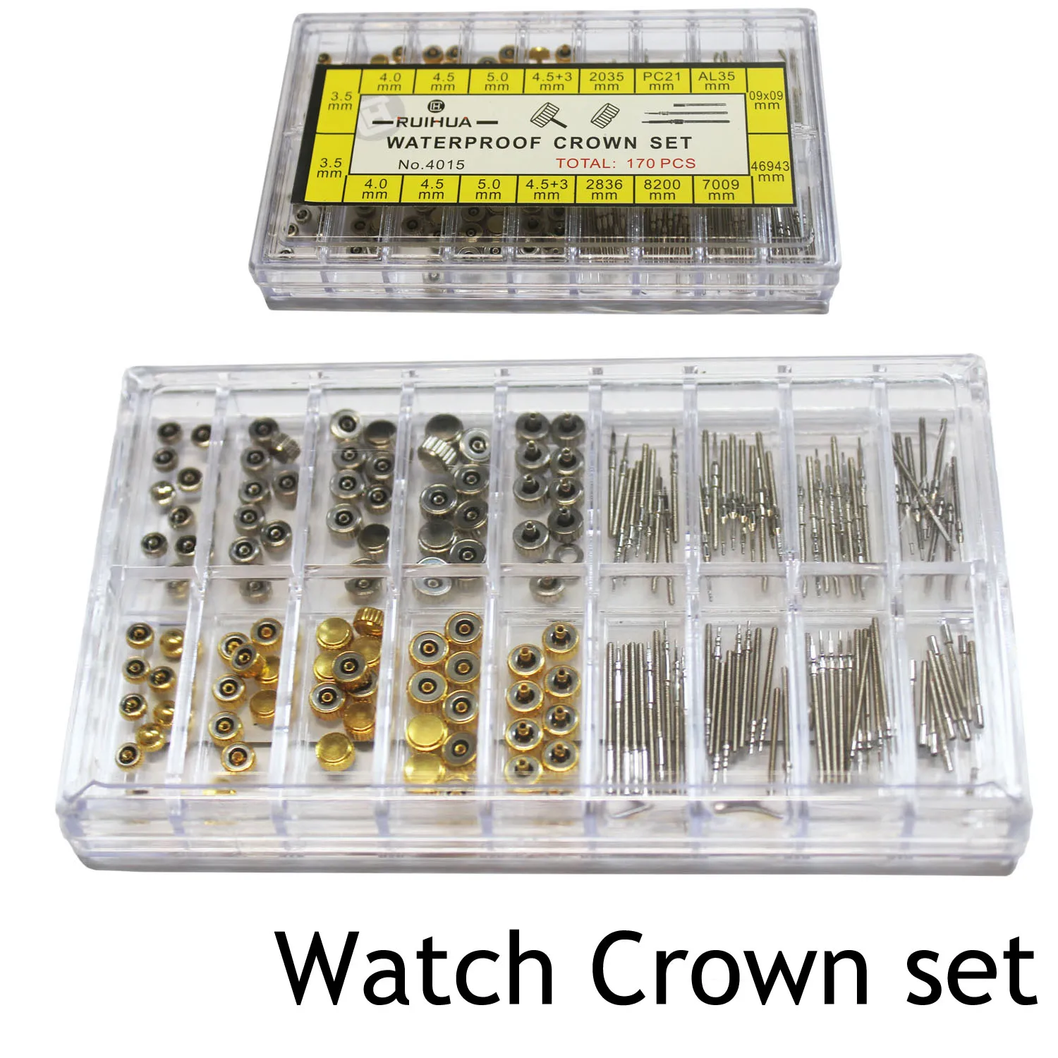 Multisize Watch Winding Stem Extender Extension Bar + Crowns Replacement Part Stainless Steel Watch Repair Accessory Watch Maker
Multisize Watch Winding Stem Extender Extension Bar + Crowns Replacement Part Stainless Steel Watch Repair Accessory Watch Maker