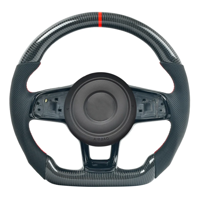 

Customized Carbon Fiber LED Steering Wheel for Volkswagen VW Golf Golf 7 5 6 8 R GTI MK7 MK5 MK6 MK1 Passat B8 GTS Arteon