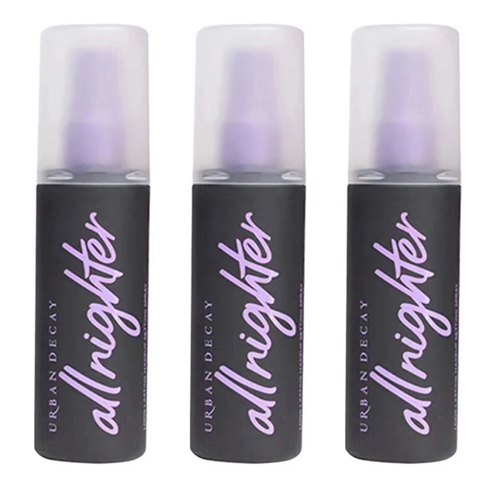 

3PCS New Urban Decay All Nighter Long Lasting Makeup Setting Spray 118ml Oil Control Relaxed Moisturizing Mist Matte Makeup