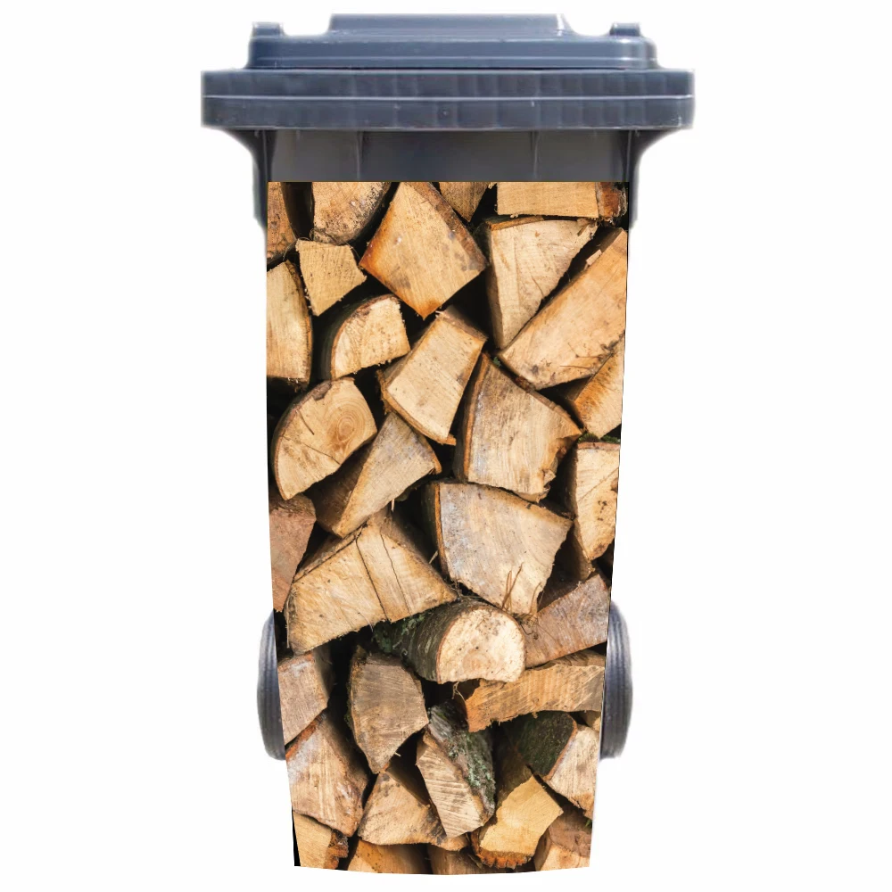 Free shipping DIY Wood heap Adhesive Removable Waterproof Sticker Decals Rubbish bin trash can Cover sticker 120liter 240liter
Free shipping DIY Wood heap Adhesive Removable Waterproof Sticker Decals Rubbish bin trash can Cover sticker 120liter 240liter