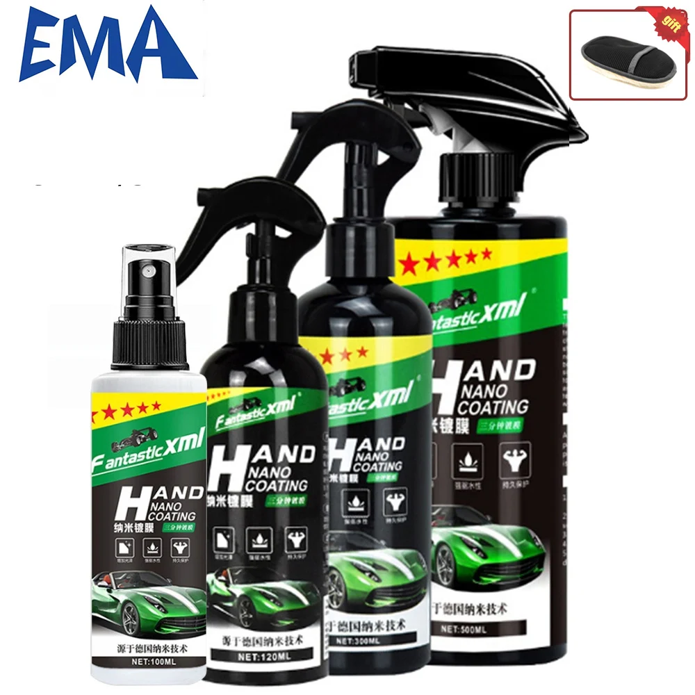 500/300/100ML Spray Ceramic Car Top Coating Repellent Nano Glass Polishing Plated Crystal Liquid Hydrophobic Coating Waterproof
500/300/100ML Spray Ceramic Car Top Coating Repellent Nano Glass Polishing Plated Crystal Liquid Hydrophobic Coating Waterproof