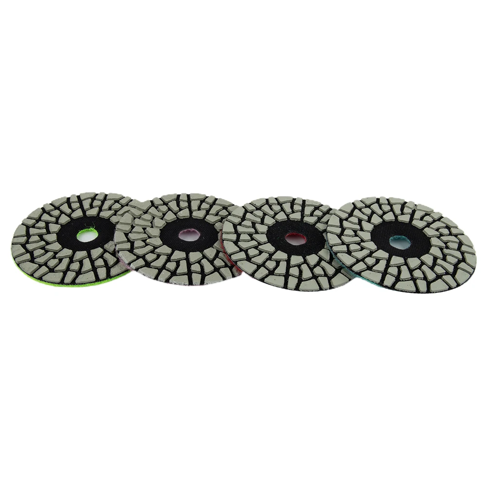 4 Pcs Diamond Dry Polishing Pad 4inch Buffing Wheel For Granite Marble Quartz Stone Polishing Grinding Tools Accessories
4 Pcs Diamond Dry Polishing Pad 4inch Buffing Wheel For Granite Marble Quartz Stone Polishing Grinding Tools Accessories