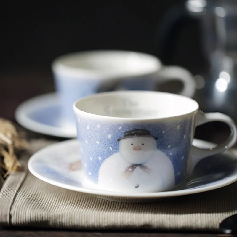 High Quality Ceramic Mugs Made In Japan Snowman Breakfast Milk Cups Juice Mug Cute Coffee Cup Porcelain Handgrip Cartoon White
High Quality Ceramic Mugs Made In Japan Snowman Breakfast Milk Cups Juice Mug Cute Coffee Cup Porcelain Handgrip Cartoon White