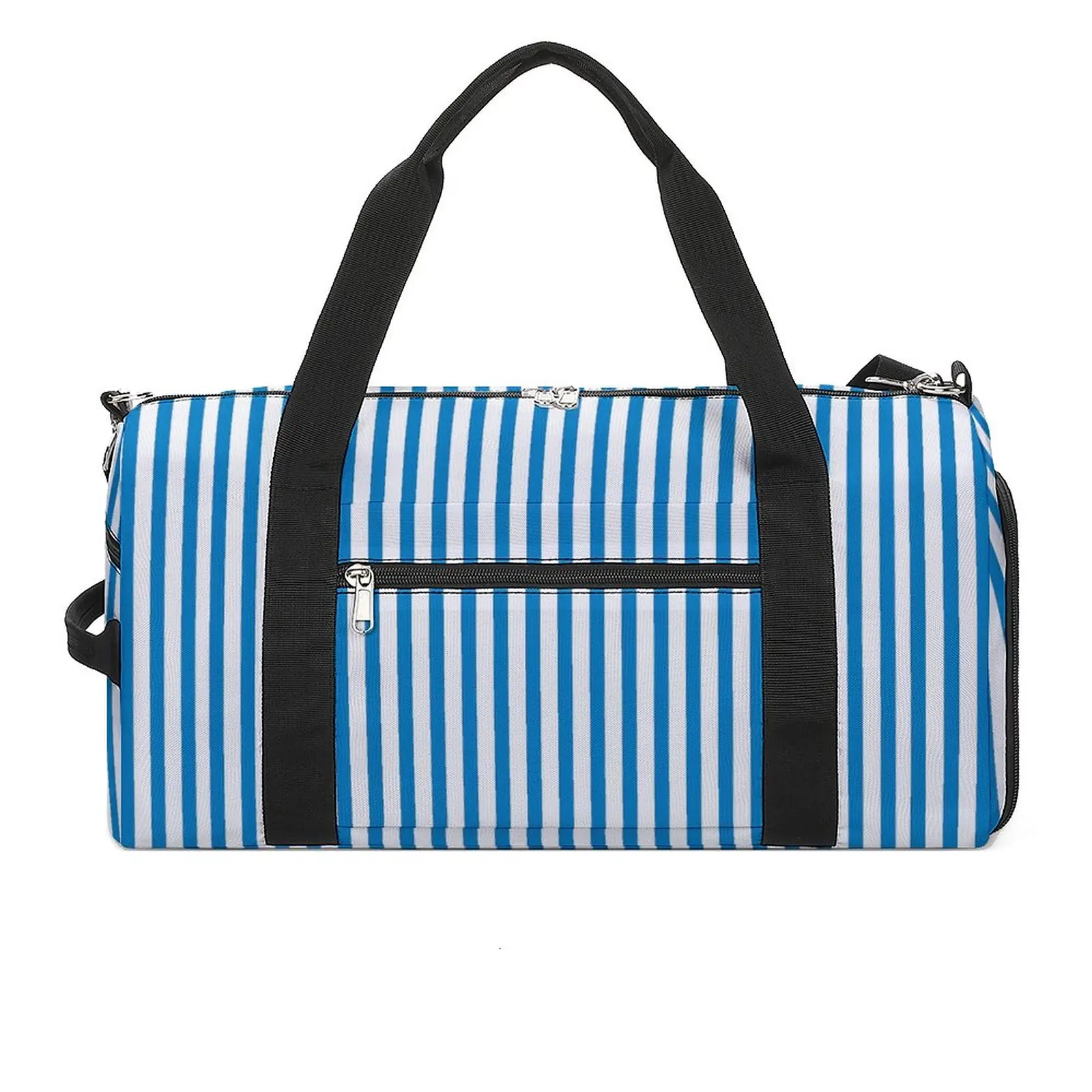Vertical Striped Gym Bag Colorful Stripes Oxford Sports Bags with Shoes Travel Training Custom Handbag Funny Fitness Bag For Men
Vertical Striped Gym Bag Colorful Stripes Oxford Sports Bags with Shoes Travel Training Custom Handbag Funny Fitness Bag For Men
