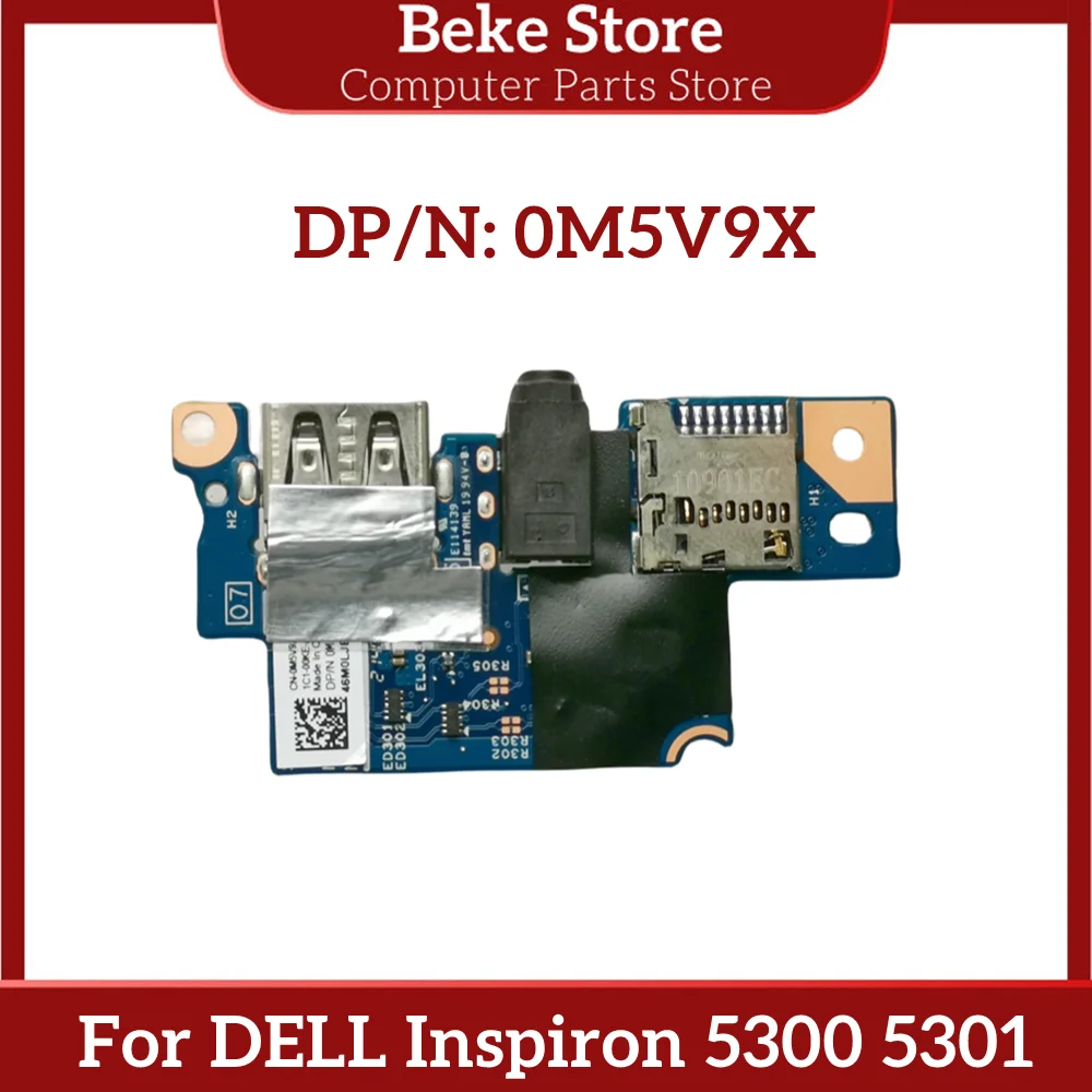 Beke новый оригинальный для DELL Inspiron 5300 5301 звуковая плата USB Board 19A68-10 0M5V9X M5V9X 100% протестирован Быстрая доставка
Beke новый оригинальный для DELL Inspiron 5300 5301 звуковая плата USB Board 19A68-10 0M5V9X M5V9X 100% протестирован Быстрая доставка