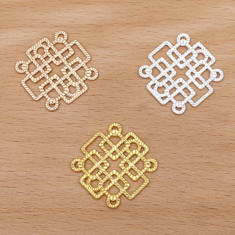 100 PCS 30mm Retro Style Geometric Splicing Hollow Connector Metal Alloy Accessories For DIY Jewelry Making Headwear Material
100 PCS 30mm Retro Style Geometric Splicing Hollow Connector Metal Alloy Accessories For DIY Jewelry Making Headwear Material