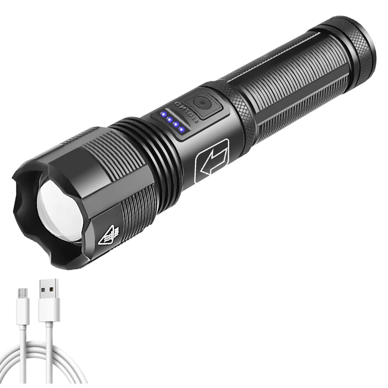 Sobaldr Led Flashlight Torch Light Rechargeable Powerful Black Outdoor Lights 26650 18650 XHP160 1200-3500lm Zoomable USB Charge
Sobaldr Led Flashlight Torch Light Rechargeable Powerful Black Outdoor Lights 26650 18650 XHP160 1200-3500lm Zoomable USB Charge