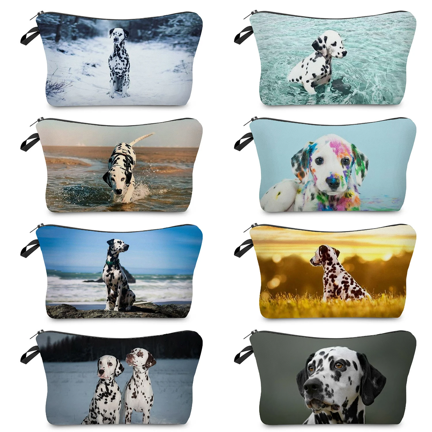 Outdoor Beach Travel Dalmatian Animal Dog Print Toiletry Kit Makeup Bag Foldable Women Cosmetic Bag Mini Lady Organizer Fashion
Outdoor Beach Travel Dalmatian Animal Dog Print Toiletry Kit Makeup Bag Foldable Women Cosmetic Bag Mini Lady Organizer Fashion