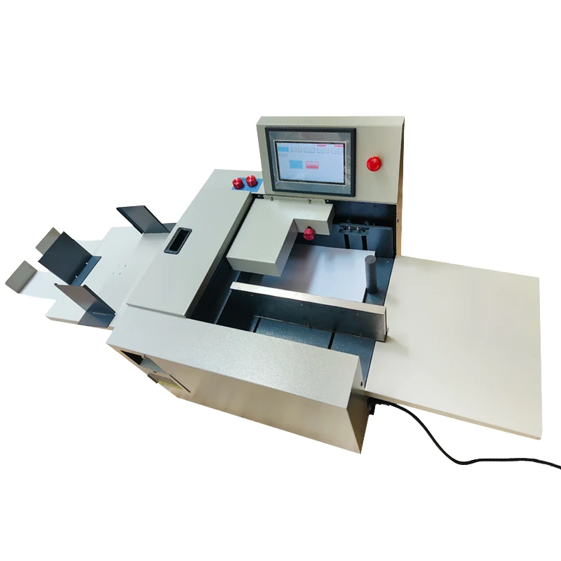 

Multi-function Electric Paper Book Cover creaser and perforated Cutting perforating and creasing machine