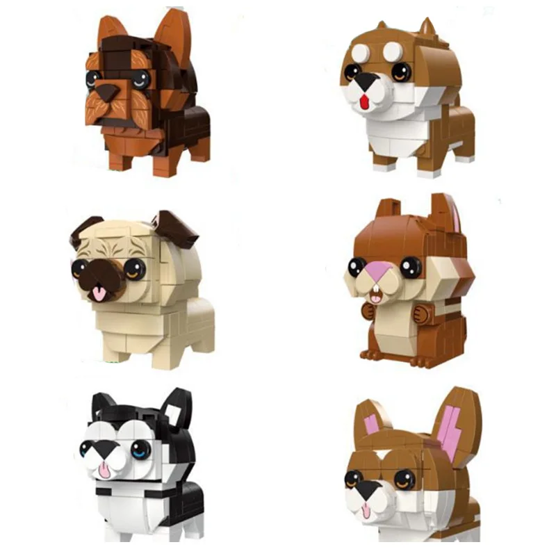 Animal Model Series Squirrel Corgi Shiba Inu Desktop Indoor Ornament Building Blocks Bricks Christmas Toys
Animal Model Series Squirrel Corgi Shiba Inu Desktop Indoor Ornament Building Blocks Bricks Christmas Toys