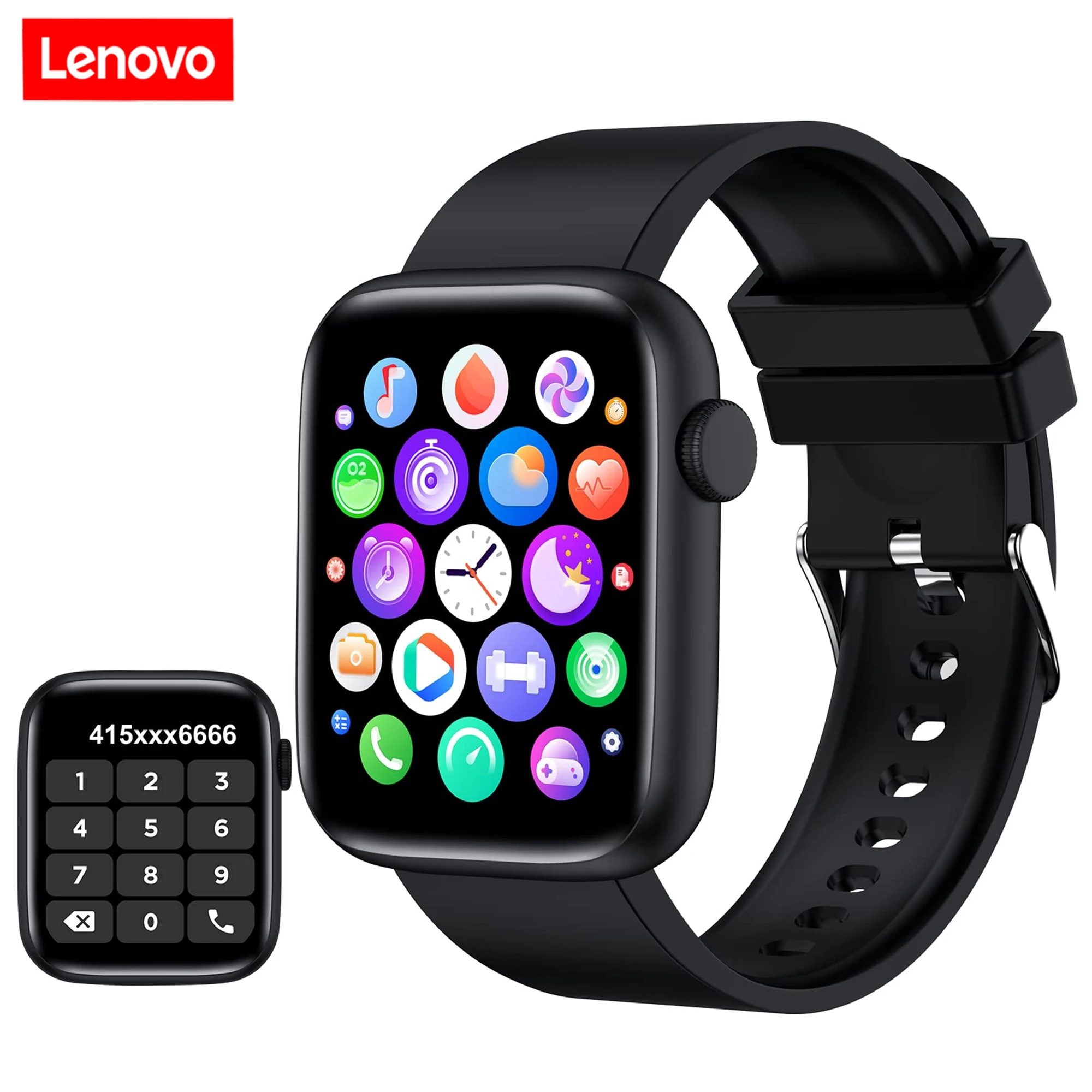 Lenovo New Men Smartwatch 1.9inch full touch screen 24 Heart rate monitor Blood oxygen Bracelet IP67 Waterproof Sport Smartwatch
Lenovo New Men Smartwatch 1.9inch full touch screen 24 Heart rate monitor Blood oxygen Bracelet IP67 Waterproof Sport Smartwatch