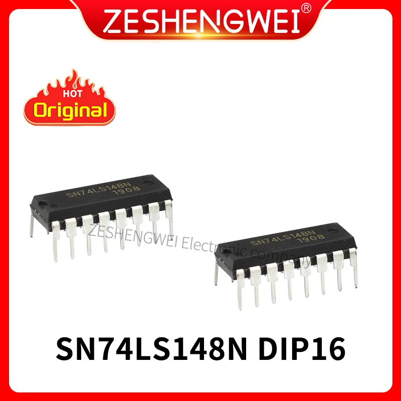 5PCS SN74LS148N DIP-16 HD74LS148P 74LS148 DIP16 SN74LS148 DIP 74LS148N New Encoder Chip
5PCS SN74LS148N DIP-16 HD74LS148P 74LS148 DIP16 SN74LS148 DIP 74LS148N New Encoder Chip