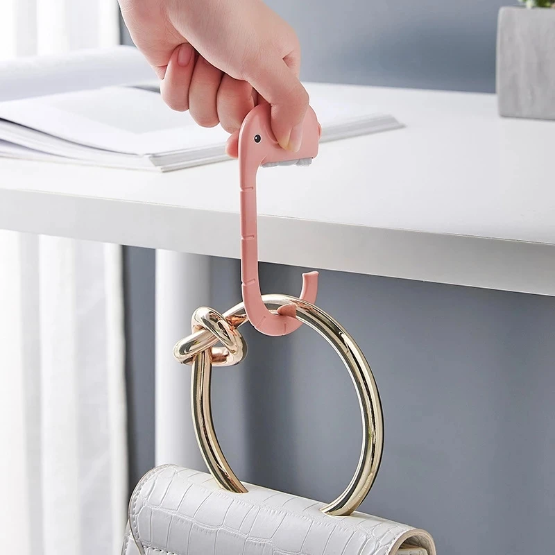 Portable Hook Cute Elephant Hook Ornament Table Wallet Bag Hook Wall Hanger Creative Travel Tote Bag Hanger Home Accessories
Portable Hook Cute Elephant Hook Ornament Table Wallet Bag Hook Wall Hanger Creative Travel Tote Bag Hanger Home Accessories