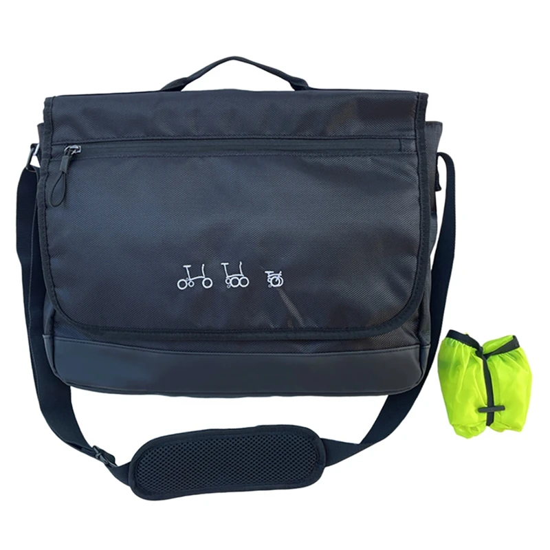 Bicycle Front Bag Bike Shoulder Bags For Brompton 3SIXTY Folding Accessories With Rain Cover Bag
Bicycle Front Bag Bike Shoulder Bags For Brompton 3SIXTY Folding Accessories With Rain Cover Bag