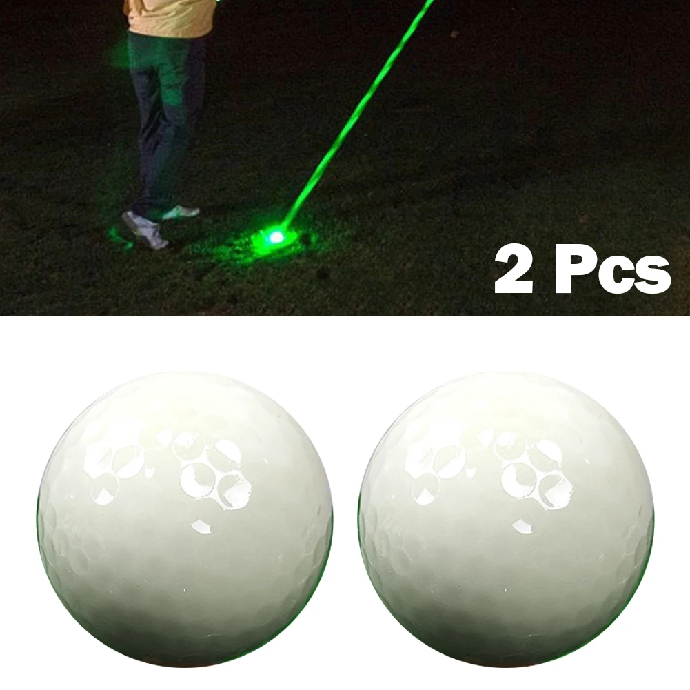 2Pcs Golf Balls Luminous Night Golf Balls Long-lasting Light Up Training Golfs Great Elasticity Night Practice Accessories
2Pcs Golf Balls Luminous Night Golf Balls Long-lasting Light Up Training Golfs Great Elasticity Night Practice Accessories