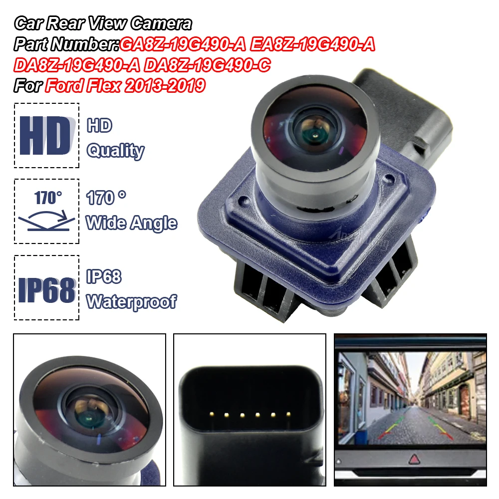 Rearview Camera Rear Assist Camera Weatherproof High Resolution GA8Z 19G490 A For Ford Flex 2013-2019 Car GA8Z-19G490-A
Rearview Camera Rear Assist Camera Weatherproof High Resolution GA8Z 19G490 A For Ford Flex 2013-2019 Car GA8Z-19G490-A