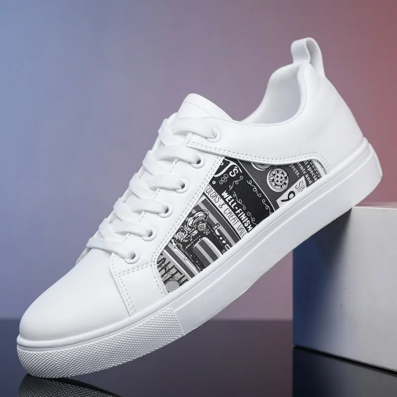 Plus Size Men's White Shoes Skateboarding Shoes Outdoor Men's Casual Sneakers Male Comfort Lace Up Flats Sneaker Zapatos Hombres
Plus Size Men's White Shoes Skateboarding Shoes Outdoor Men's Casual Sneakers Male Comfort Lace Up Flats Sneaker Zapatos Hombres