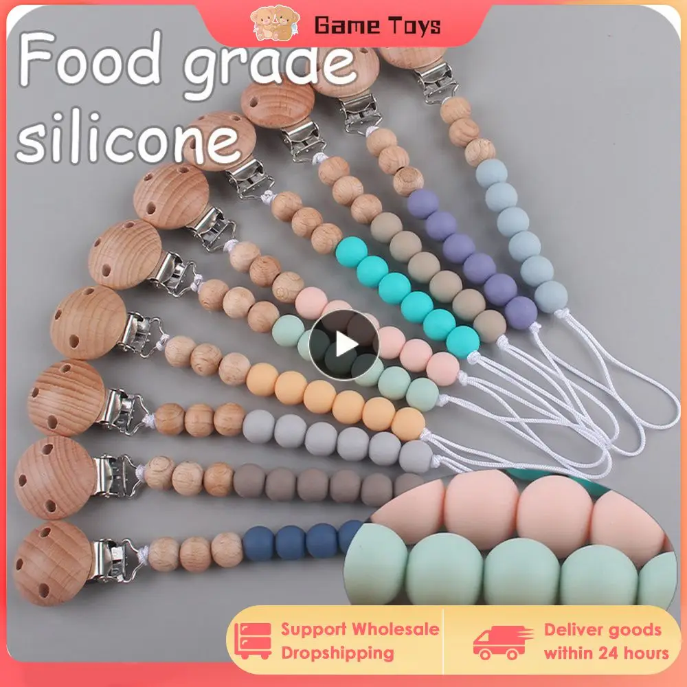 Цветные бусины, зажим-цепочка против падения, ежедневный уход за мамой и ребенком, предпочтительный материал, успокаивающий Прорезыватель для зубов 17 г, товары для кормления
Цветные бусины, зажим-цепочка против падения, ежедневный уход за мамой и ребенком, предпочтительный материал, успокаивающий Прорезыватель для зубов 17 г, товары для кормления