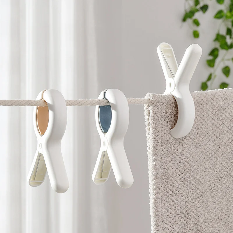 2PCS Windproof Clothespin Heavy Duty Large with Rubber Pad Reusable Non-Slip Fixed Clothespin Beach Towel Curtain Quilt Clip 
2PCS Windproof Clothespin Heavy Duty Large with Rubber Pad Reusable Non-Slip Fixed Clothespin Beach Towel Curtain Quilt Clip
