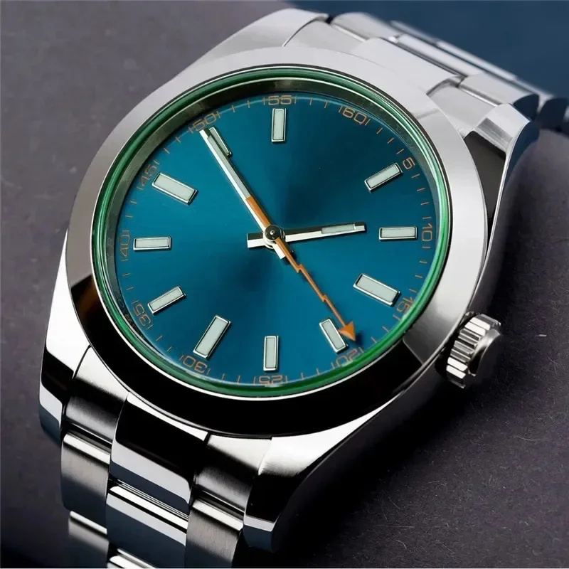 

Mens Watch Automatic Mechanical Watches All Stainless Steel Business Wristwatch Strap Self-wind Fashion Wristwatches