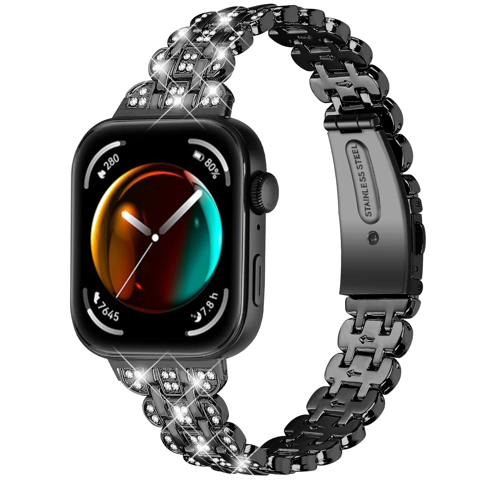Браслет из нержавеющей стали с бриллиантами для Huawei Watch Fit 3, ремешок в форме цветка, браслет для Huawei fit 3, аксессуары для умных часов
Браслет из нержавеющей стали с бриллиантами для Huawei Watch Fit 3, ремешок в форме цветка, браслет для Huawei fit 3, аксессуары для умных часов