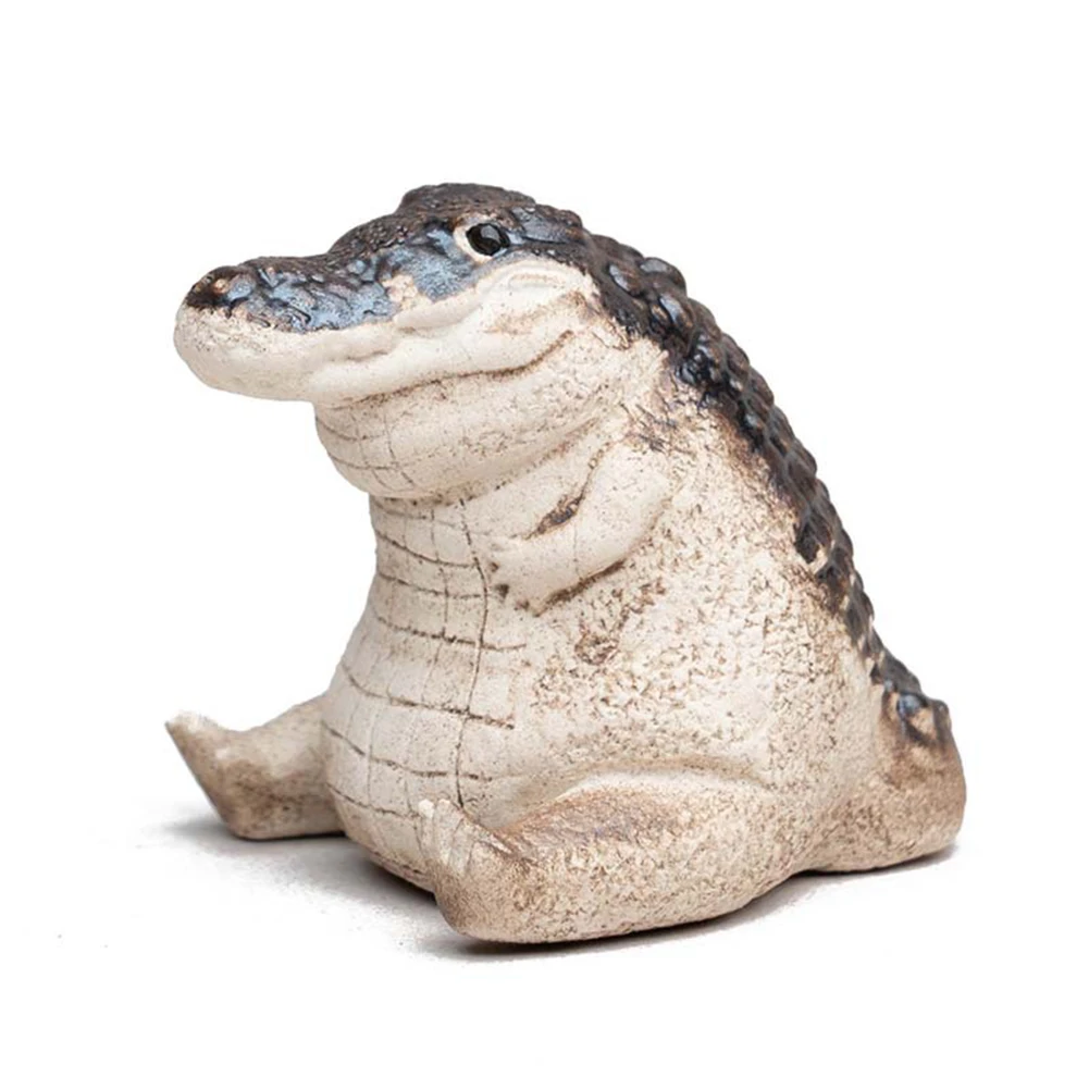Accessories Tea Pet Decoration Crocodile Small Adorable Charming Crocodile Statue For Desktop Tea House Decor Gifts
Accessories Tea Pet Decoration Crocodile Small Adorable Charming Crocodile Statue For Desktop Tea House Decor Gifts