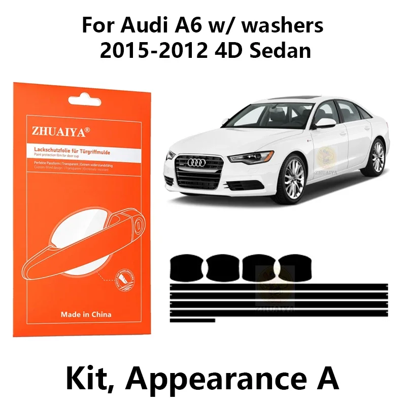 Защитная пленка на края дверной ручки, защитная пленка на дверную ручку из ТПУ для Audi A6 с шайбами 2005-2018 4D, автомобильные аксессуары для седана
Защитная пленка на края дверной ручки, защитная пленка на дверную ручку из ТПУ для Audi A6 с шайбами 2005-2018 4D, автомобильные аксессуары для седана