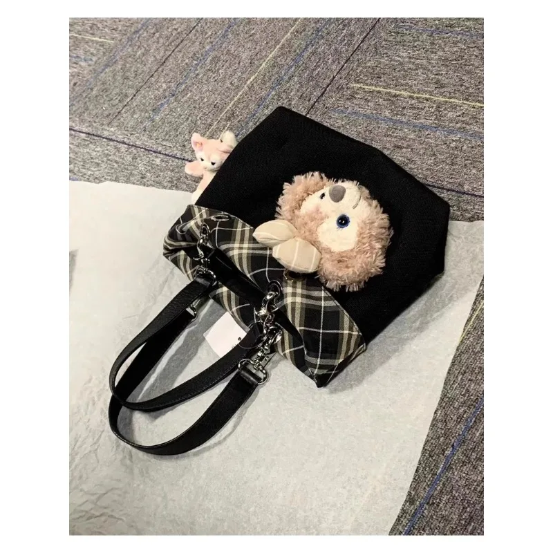 Large-capacity Canvas Bag Niche Commuter Tote Bag Female Student Simple Versatile Striped Portable Shoulder Armpit Bag
Large-capacity Canvas Bag Niche Commuter Tote Bag Female Student Simple Versatile Striped Portable Shoulder Armpit Bag