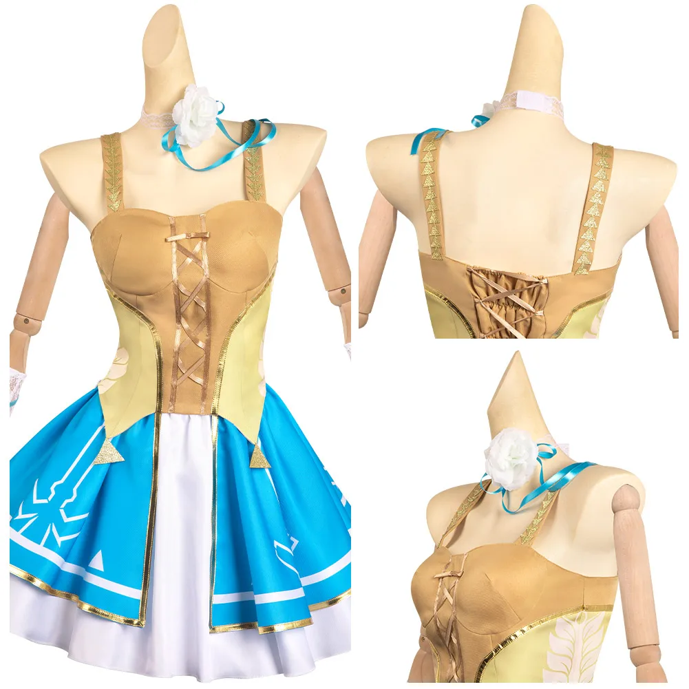 Tear Of The Kingdom Link Princess Cosplay Costume Women Dress Gloves Outfits Halloween Party Disguise Suit
Tear Of The Kingdom Link Princess Cosplay Costume Women Dress Gloves Outfits Halloween Party Disguise Suit