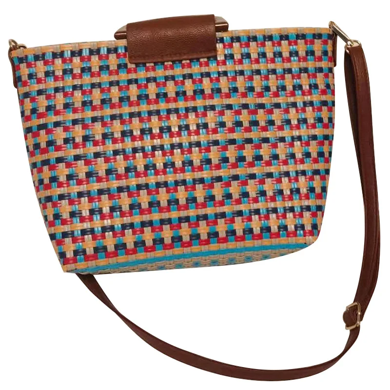 Women Ladies Casual Elegant Bucket Shoulder Bag Lightweight Classic Weave Crossbody Pack Simple Style Handbag with Chain Strap
Women Ladies Casual Elegant Bucket Shoulder Bag Lightweight Classic Weave Crossbody Pack Simple Style Handbag with Chain Strap