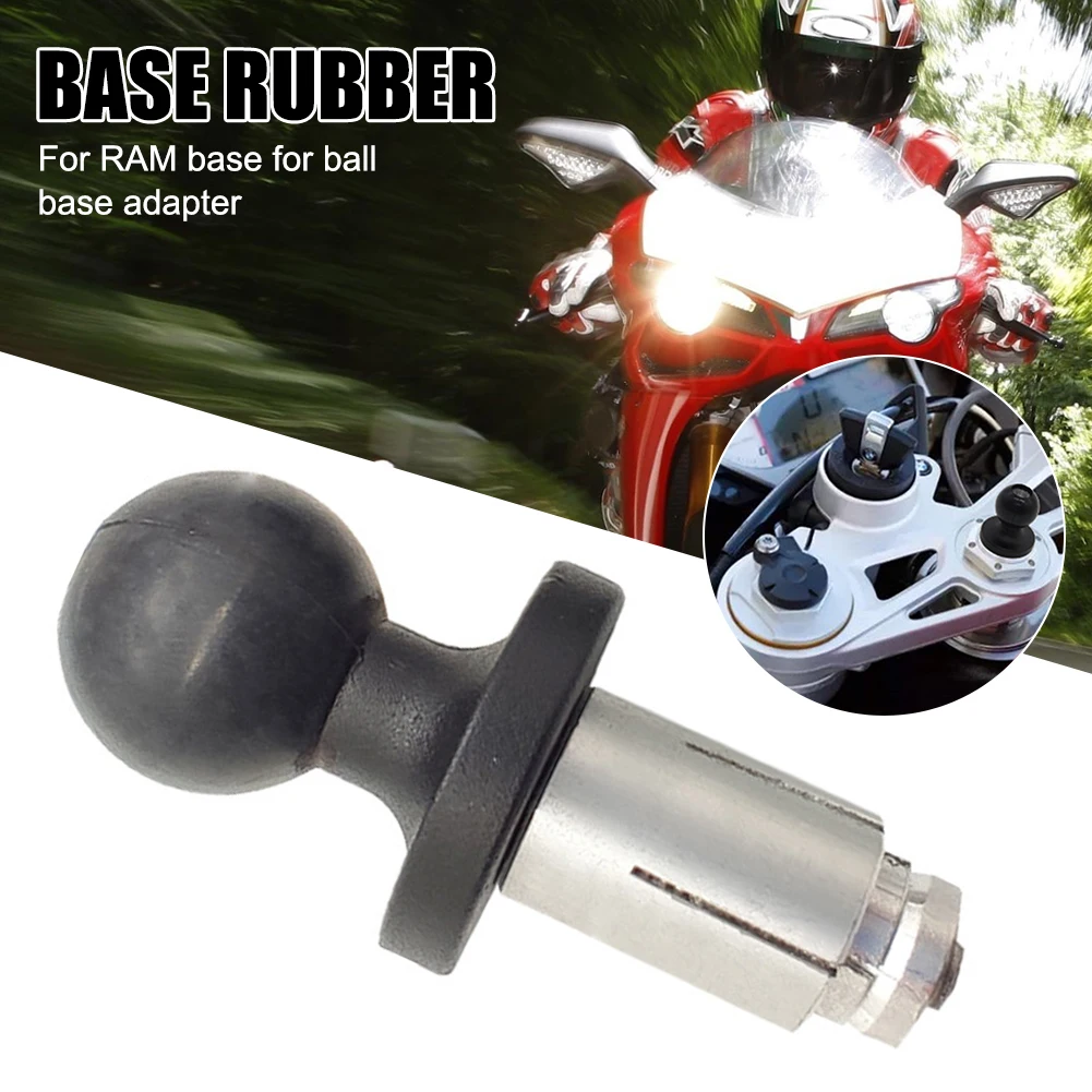 Aluminum Motorcycle Front Fork Stem Base Ball Adapter Rubber Base Head Compatible with RAM Mount for Gopro Ball Mount Adapter
Aluminum Motorcycle Front Fork Stem Base Ball Adapter Rubber Base Head Compatible with RAM Mount for Gopro Ball Mount Adapter