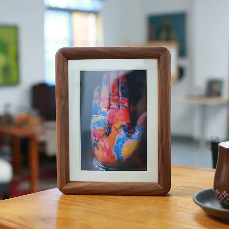 Modern simple solid wood tenon and tenon frame home living room decoration picture frame desktop ornaments square photo frame
Modern simple solid wood tenon and tenon frame home living room decoration picture frame desktop ornaments square photo frame