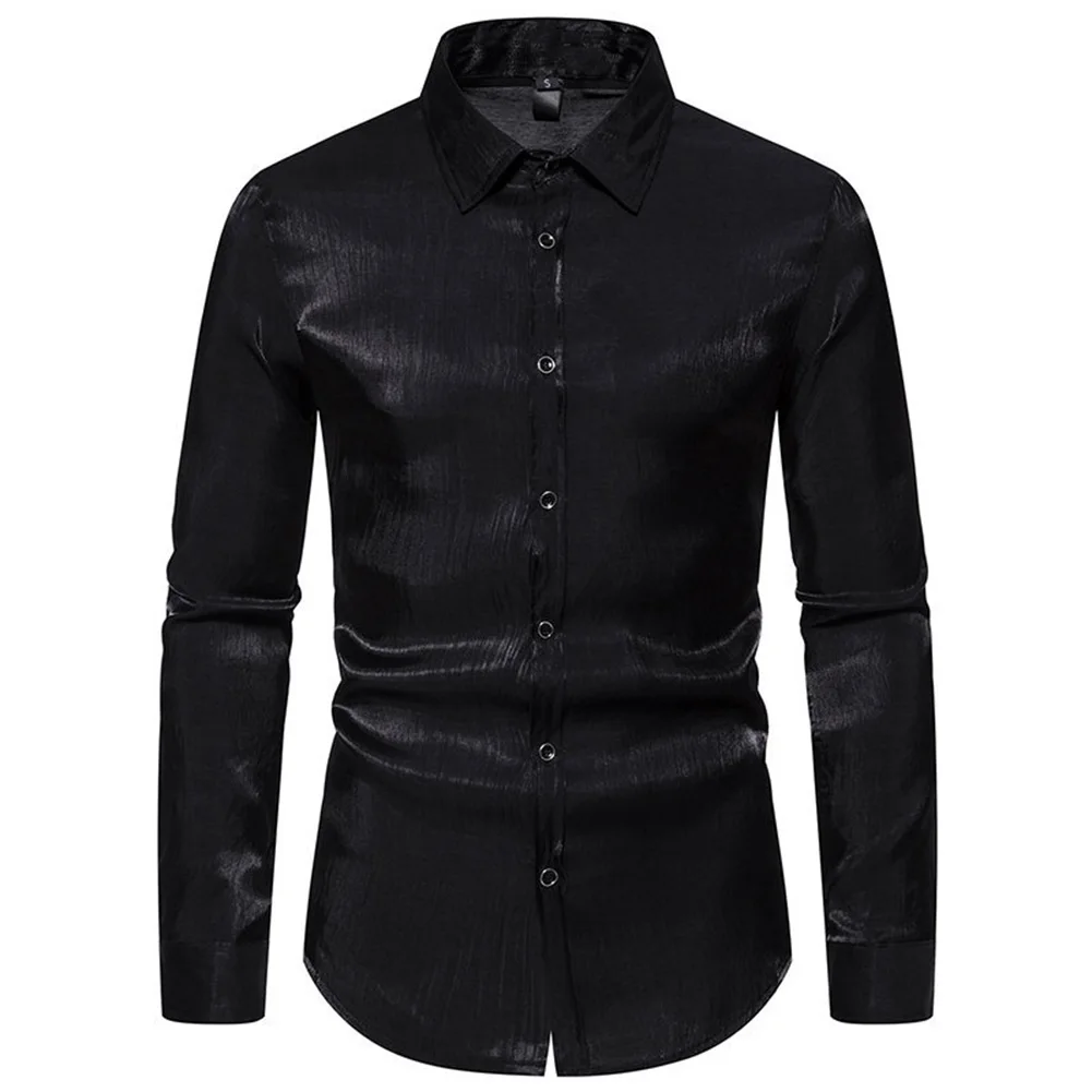 For Men Punk Shirt Casual Dress Shirts Glossy Nightclub Party Performance Dress Punk Sexy Fashion High Quality
For Men Punk Shirt Casual Dress Shirts Glossy Nightclub Party Performance Dress Punk Sexy Fashion High Quality