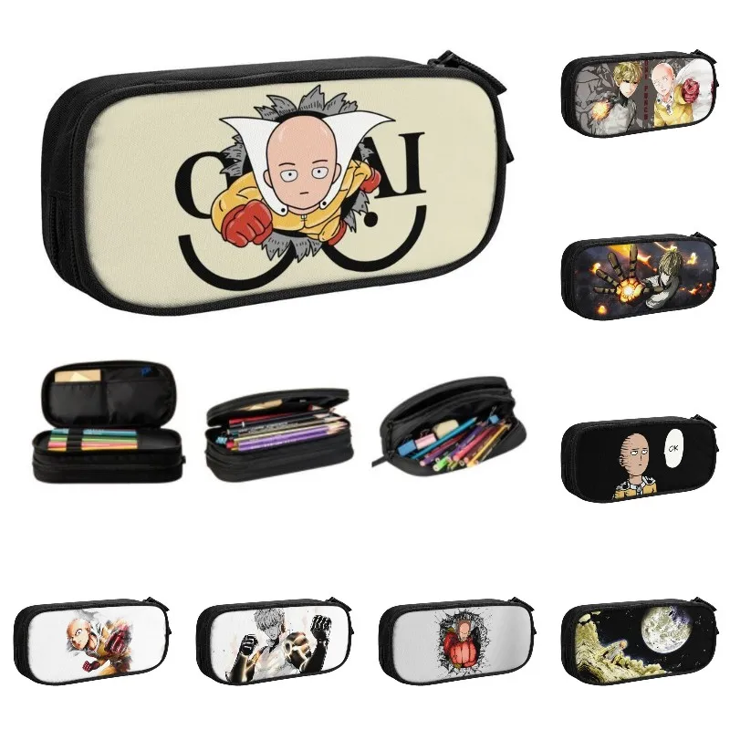 Cool Saitama Pencil Case for Girl Boy Large Storage One Punch Man Anime Manga Pen Bag Box Stationery
Cool Saitama Pencil Case for Girl Boy Large Storage One Punch Man Anime Manga Pen Bag Box Stationery