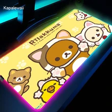 Rilakkuma RGB Gaming Mouse Pad Large XXL Size Mouse Carpet Big Keyboard Pad Computer Mousepad Desk Play Mat with Backlit
Rilakkuma RGB Gaming Mouse Pad Large XXL Size Mouse Carpet Big Keyboard Pad Computer Mousepad Desk Play Mat with Backlit