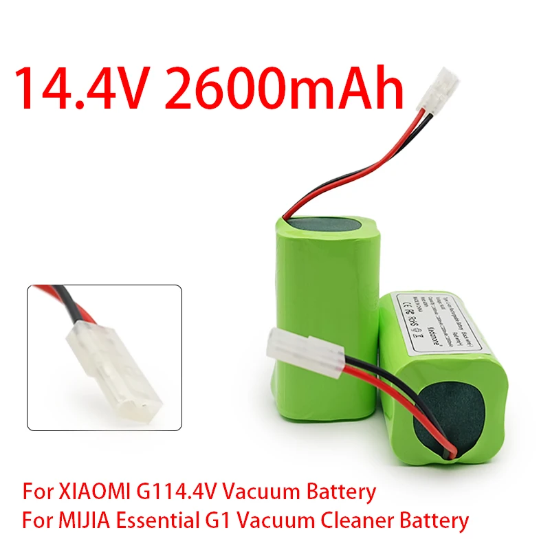 Original 14.4V 2600mAh Lithium Battery Xiaomi Mi Robot Vacuum Cleaner MJSTG1 Robot Vacuum Cleaner 18650-A Battery Pack 
Original 14.4V 2600mAh Lithium Battery Xiaomi Mi Robot Vacuum Cleaner MJSTG1 Robot Vacuum Cleaner 18650-A Battery Pack