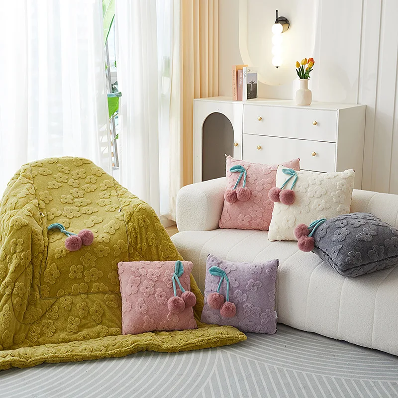 Velvet Cherry Pillow Blanket Quilt 2 In1 Foldable Throw Car Sofa Bed Cushion Travel Portable Office Nap Pillow Blanket Quilt
Velvet Cherry Pillow Blanket Quilt 2 In1 Foldable Throw Car Sofa Bed Cushion Travel Portable Office Nap Pillow Blanket Quilt