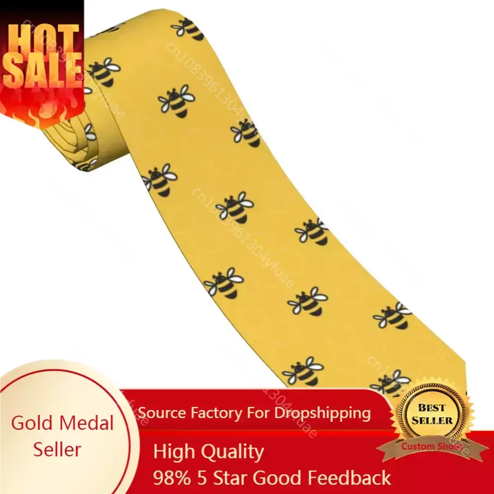 Bee Yellow Cartoon Neckties Unisex Silk Polyester 8 cm Wide Neck Ties for Mens Accessories Cosplay Props
Bee Yellow Cartoon Neckties Unisex Silk Polyester 8 cm Wide Neck Ties for Mens Accessories Cosplay Props