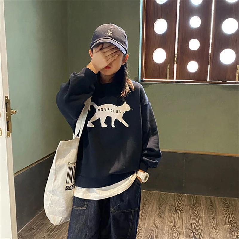 Girls Hoodies Sweatshirts Cotton Tops Overcoat 2023 Lasted Spring Autumn Outwear Kids Sport School Children's Clothing
Girls Hoodies Sweatshirts Cotton Tops Overcoat 2023 Lasted Spring Autumn Outwear Kids Sport School Children's Clothing